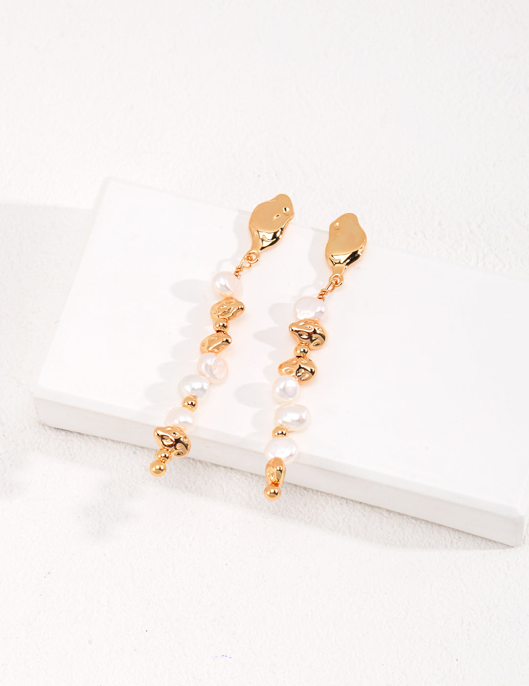 Perle Ohrringe & Halskette & Armband