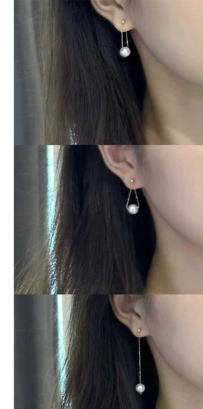 Akoya Saltwater Pearl Earrings | Multi-Way Design