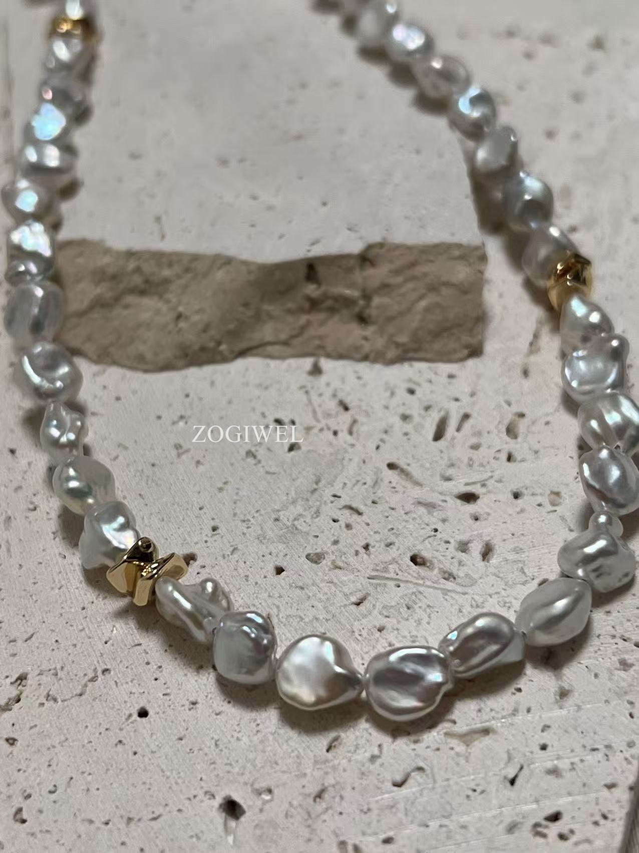 keshi pearl necklace