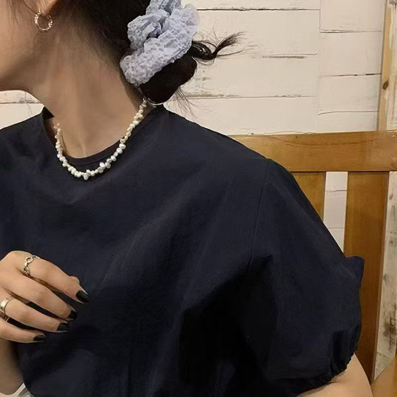 Freshwater Baroque Pearl Beaded Necklace